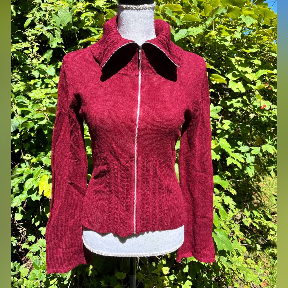energie, Y2K, Full Zip, Cardigan Sweater